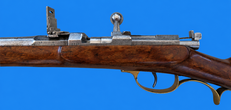 Dreyse Zuendnadelbuechse M/1854 Teilansicht von links