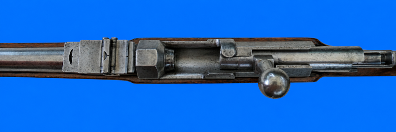 Dreyse Zuendnadelbuechse M/1854 von oben