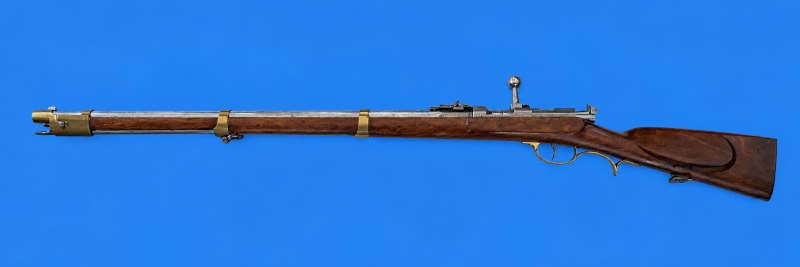 Dreyse Zuendnadelbuechse M/1854 von links